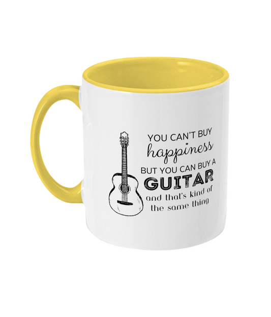 You Can't Buy Happiness - Guitar Mug