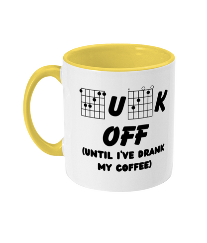 F*ck Off - Guitar Chord Mug