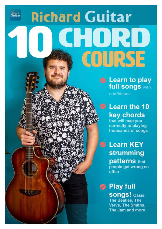 Richard Guitar 10 Chord Course