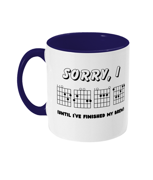 I Don't Give A F*ck - Guitar Chords Mug