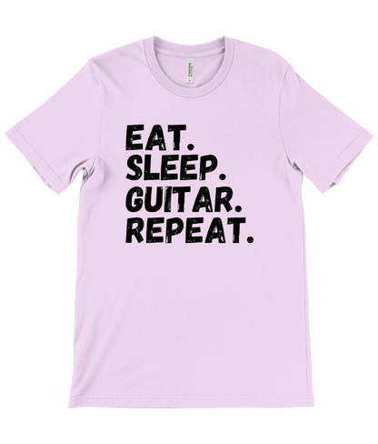 'Eat Sleep Guitar Repeat' Tee