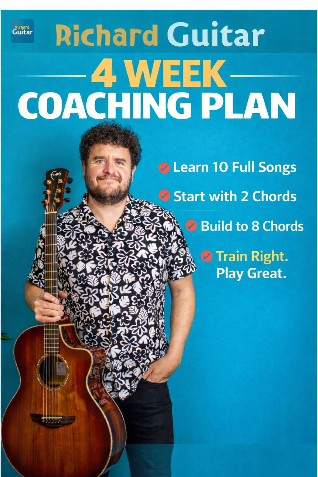 4-Week Guitar Coaching Plan