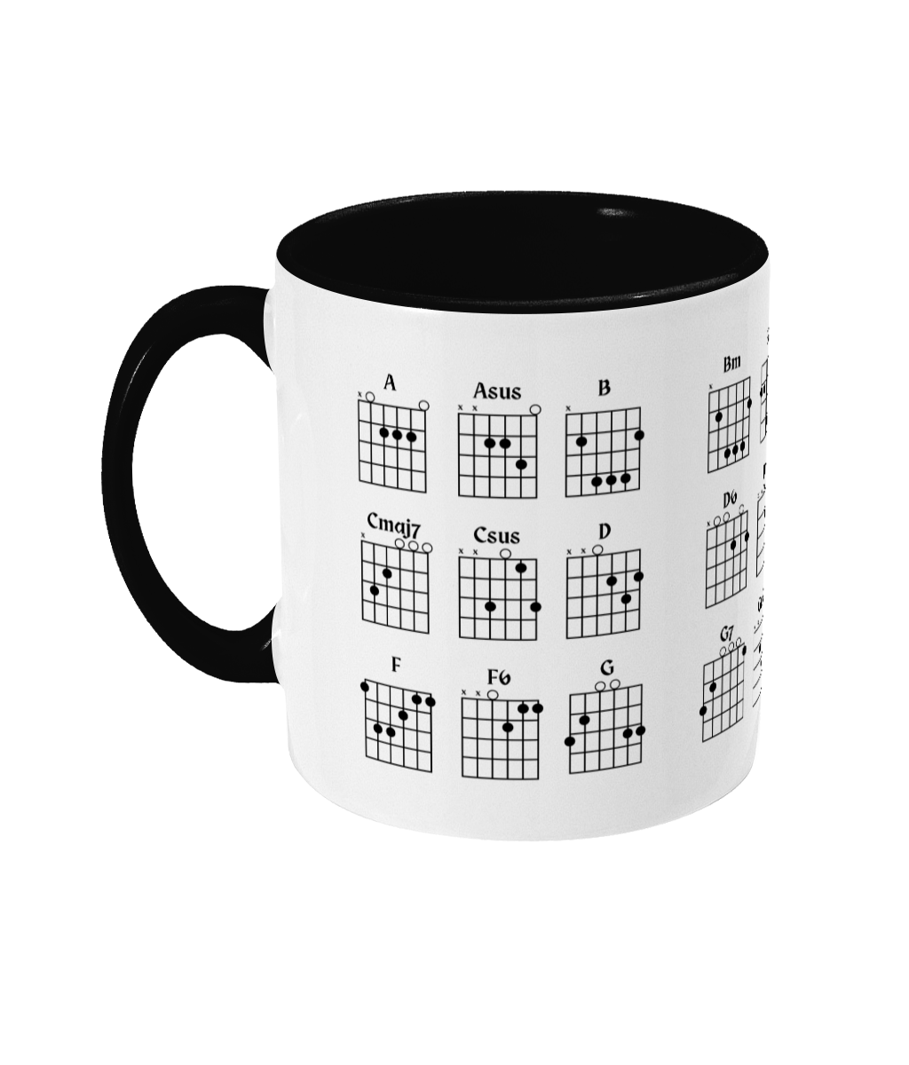 Guitar Chords Mug