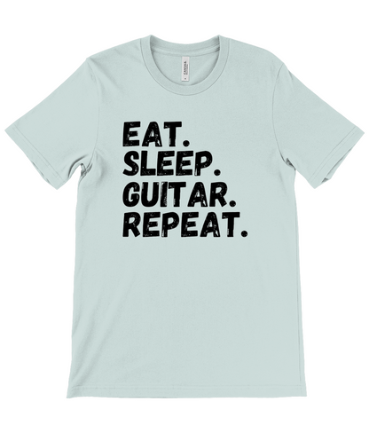 'Eat Sleep Guitar Repeat' Tee